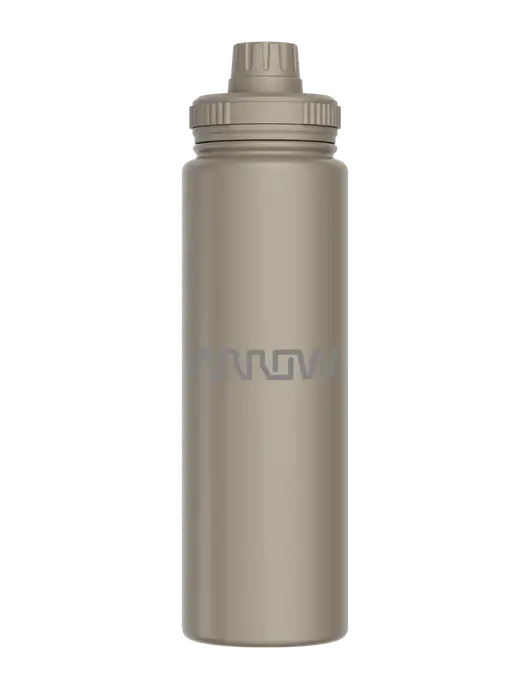 Liquid Life Grey Sport Bottle w/Arrow Electronics Logo