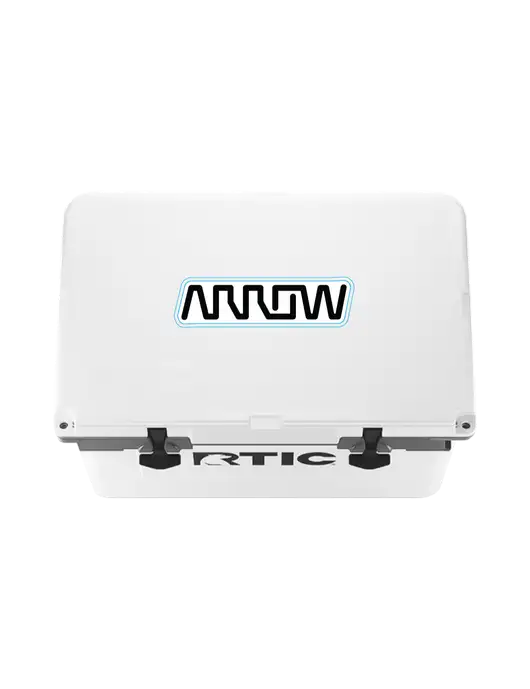 RTIC 32 QT Ultra-Light White Hard Cooler w/Arrow Electronics Logo