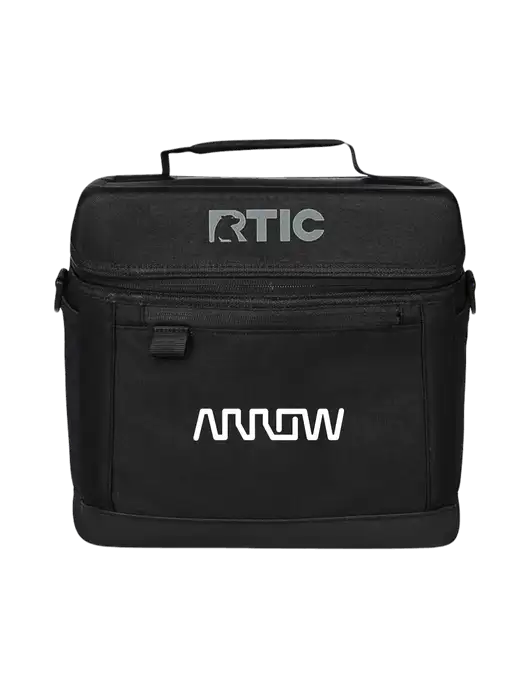RTIC 15 Can Everyday Black Cooler w/Arrow Electronics Logo