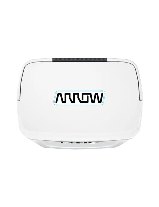 RTIC 8 QT Road Trip White Personal Hard Cooler w/Arrow Electronics Logo