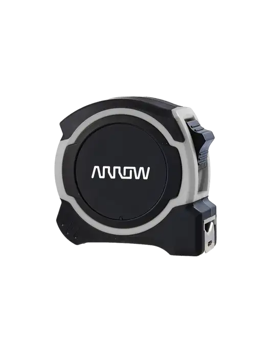 Light Grey and Black Pro Tape Measure, 25'
 w/Arrow Electronics Logo