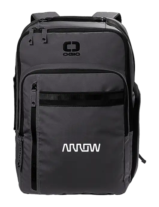 OGIO Commuter XL Dark Grey Backpack w/Arrow Electronics Logo