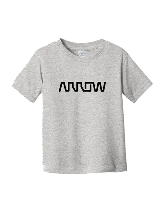 Rabbit Skins Light Grey Heather Toddler Fine Jersey Tee w/Arrow Electronics Logo