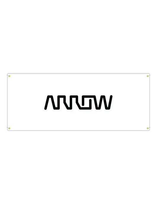 Arrow Vinyl Banner 120" x 48"
