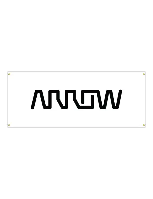 Arrow Vinyl Banner 120" x 48"