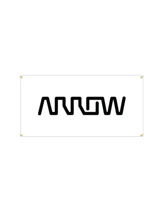 Arrow Vinyl Banner 48" x 24"