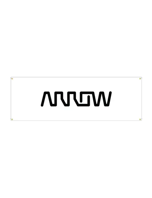 Arrow Vinyl Banner 72" x 24"