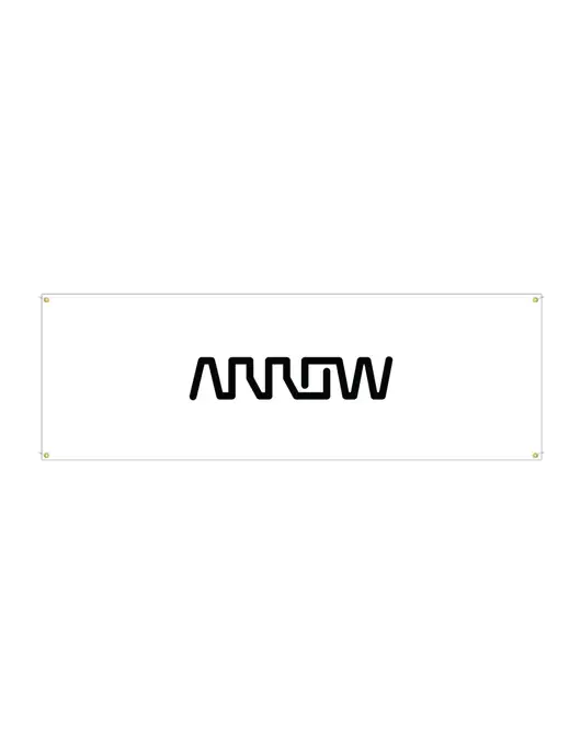 Arrow Vinyl Banner 72" x 24"