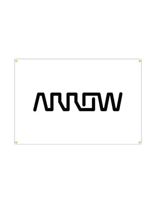 Arrow Vinyl Banner 72" x 48"