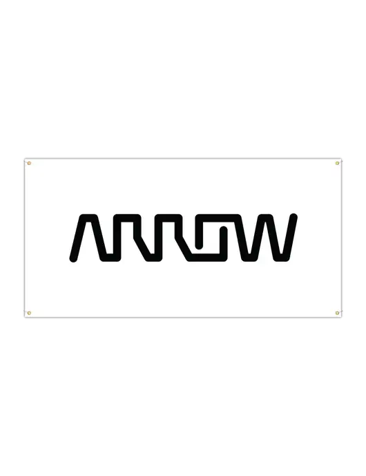 Arrow Vinyl Banner 96" x 48"