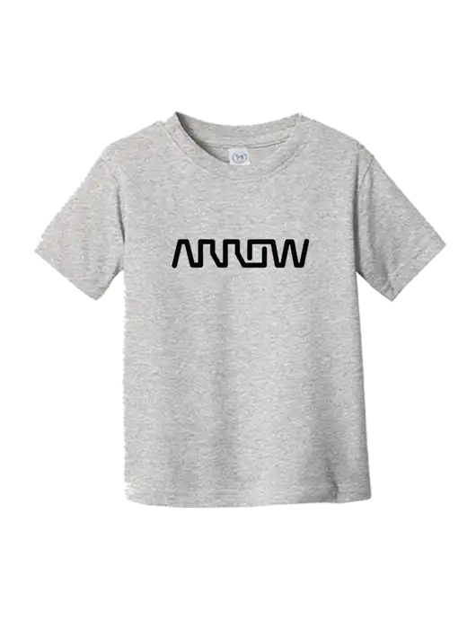 Rabbit Skins Light Grey Heather Toddler Fine Jersey Tee w/Arrow Electronics Logo