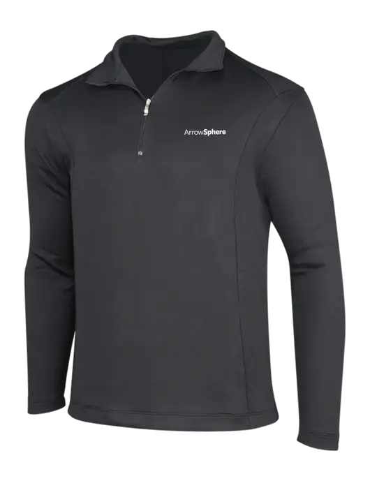 NIKE Dark Grey Sport Cover-Up w/Arrow Sphere Logo