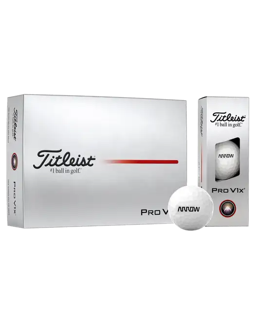 Arrow Titleist ProV1x Golf Balls 12/pkg